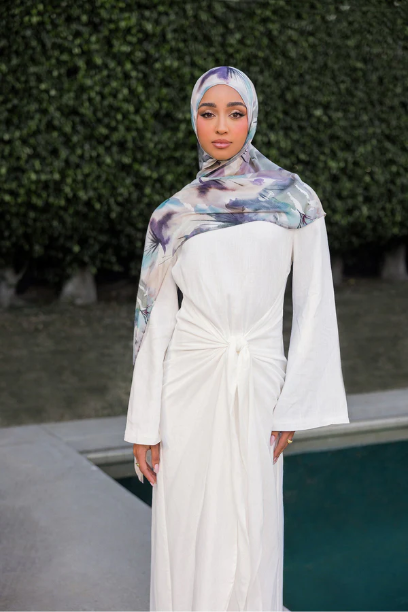 Picture of Flora Print Modal Hijab
