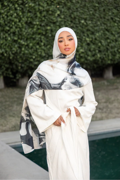 Picture of Twilight Print Modal Hijab